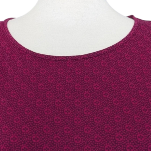 Land's End Women's Sleeveless Tank Top Raspberry Magenta Size 10/12 - Picture 6 of 11